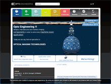 Tablet Screenshot of opto-engineering.com